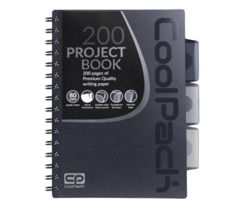 Spiral note book A5 Coolpack Grey