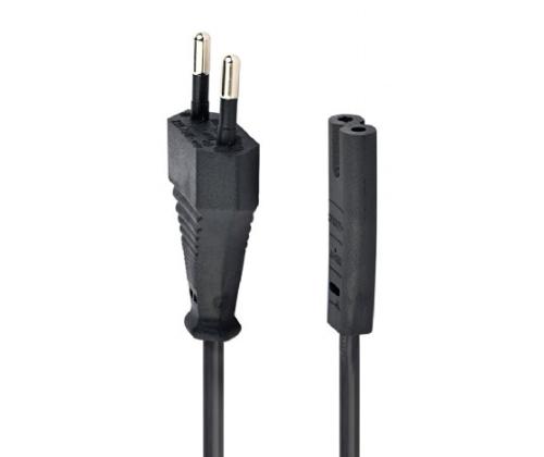 Gembird PC-184/2 Power cable, EU Power plug, 1.8m, Black