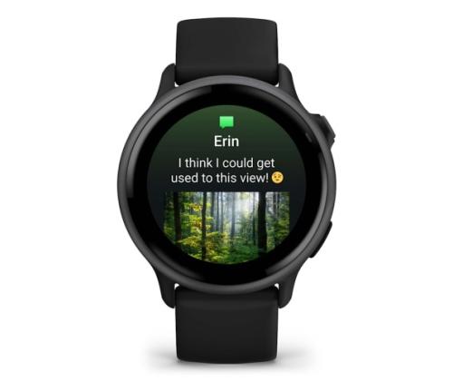 Garmin Vivoactive 6 Smart Watch 30.4 mm Slate with Black Band