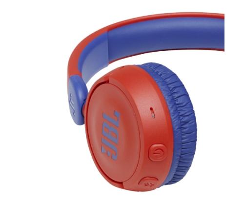 JBL JR310BT Kids Wireless on-ear Headphones, Bluetooth, Red