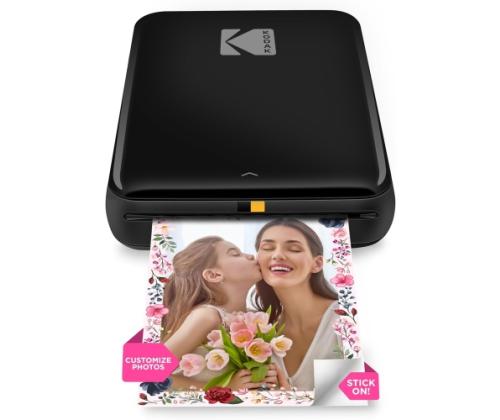 Kodak STEP Instant Mobile Photo printer Colour ZINK 2x3'' 1 ppm, Bluetooth, Black