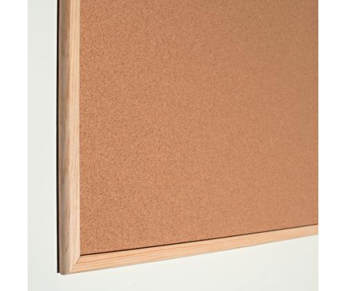Esselte Pinboard Cork Standard wood frame 120 x 90 cm