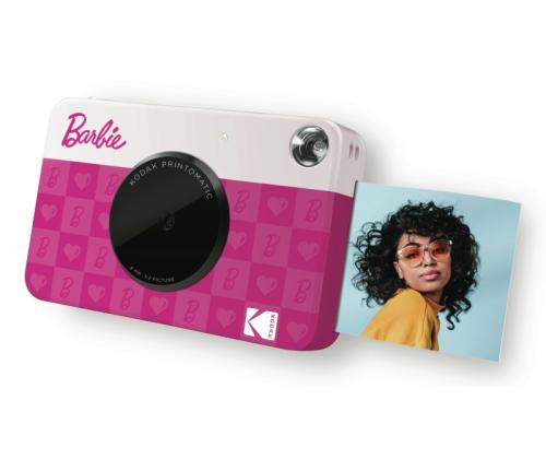 Kodak PRINTOMATIC Barbie Instant Print Camera, 2x3'', Pink