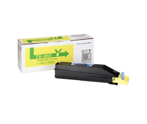 Kyocera TK-865Y Toner Cartridge, Yellow