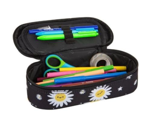 Pencil case CoolPack Campus DAISY BLACK
