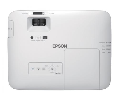 Epson EB-2250U Projector 3LCD 5000 Lumens WUXGA (1920 x 1200) 16:10 1080p LAN