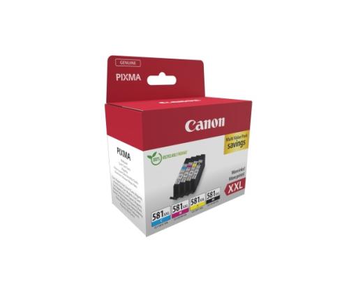 Canon CLI-581XXL (1998C007) Ink Cartridge Multipack, C/M/Y/BK