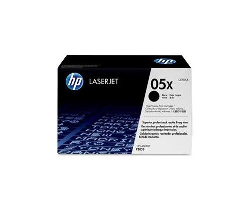 HP 05X (CE505X) Toner Cartridge, Black