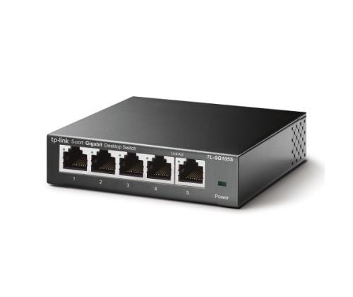 TP-Link TL-SG105S 5-Port 10/100/1000Mbps Desktop Switch
