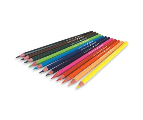 Colorino Kids Hexagonal coloured pencils 12 colours