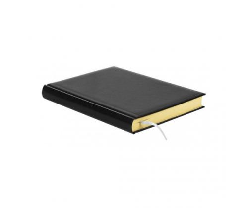 Planning notebook Forpus, A5/360,  PVC cover, Black, Yellowi pages  0726-191