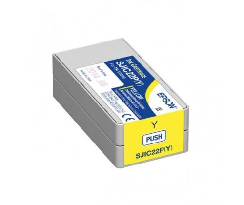 Epson SJIC22P(Y) (C33S020604) Ink Cartridge, Yellow