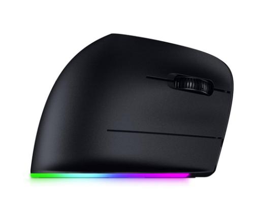Razer Pro Click V2 Vertical Ergonomic Wireless Mouse RF Wireless+Bluetooth+USB-C, 30000 DPI, Black
