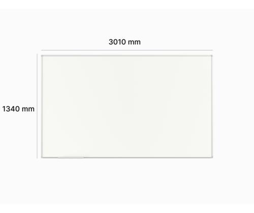 Projectio and dry erase writingboard 3010 x 1340 mm TK-Team (SPEC)