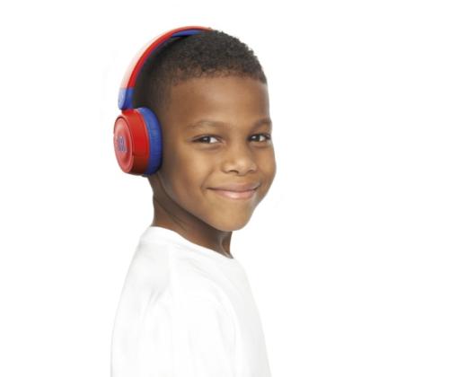 JBL JR310BT Kids Wireless on-ear Headphones, Bluetooth, Red