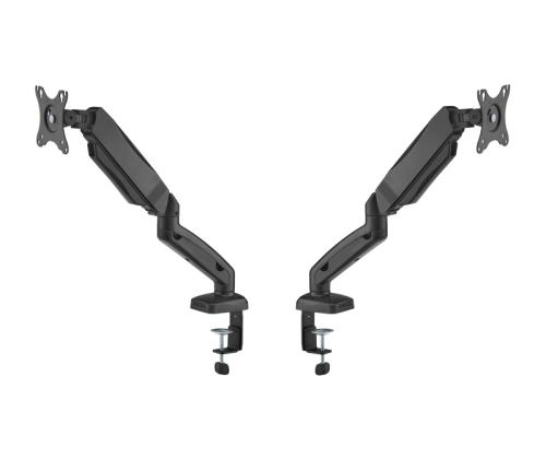 Up Up Premium Single Screen Monitor Arm 17-32'', VESA 75x75, 100x100, Matte Black
