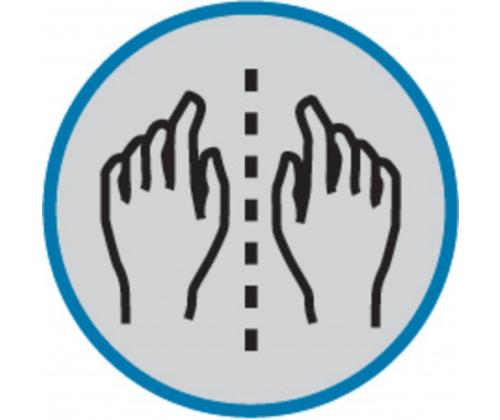 Kensington Orbit Optical Trackball Wired Mouse with trackball, Silver