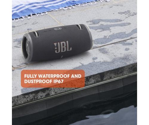 JBL Xtreme 3 Portable Speaker, Wireless, Bluetooth, Black