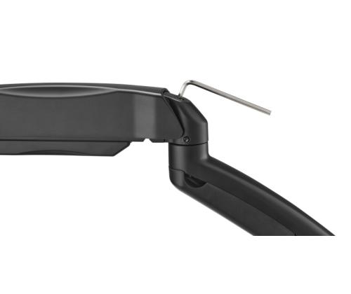 Up Up Premium Single Screen Monitor Arm 17-32'', VESA 75x75, 100x100, Matte Black