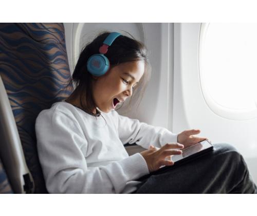 JBL JR310BT Kids Wireless on-ear Headphones, Bluetooth, Red