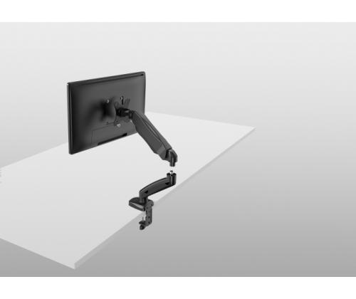 Up Up Premium Single Screen Monitor Arm 17-32'', VESA 75x75, 100x100, Matte Black