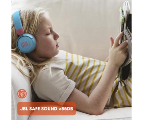 JBL JR310BT Kids Wireless on-ear Headphones, Bluetooth, Red