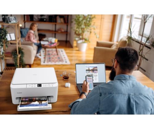 Canon PIXMA TS6550i Printer Inkjet Colour MFP A4 14 ipm USB Wi-Fi