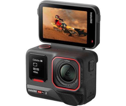 Insta360 Ace Pro 2 Dual Battery Bundle Action Camera, Black