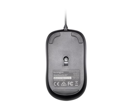 Kensington ValuMouse K72110EU Wired Mouse USB-A, 1000 DPI, Black