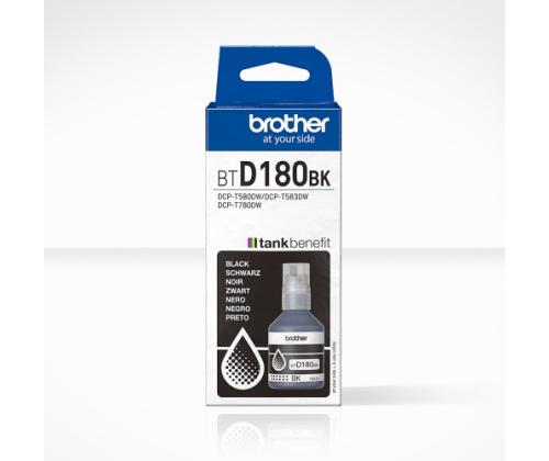 Brother BTD180BK Ink Refill Bottle, Black