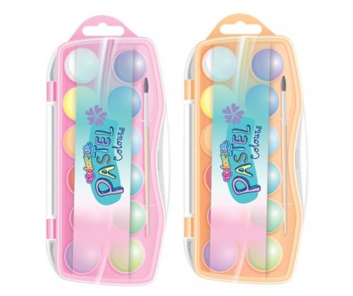 Colorino Pastel Water colours 12 colours