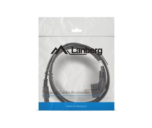 Lanberg CA-C5CA-11CC-0018-BK Power Cable Euro CEE 7/7 to C5 1.8M, Black