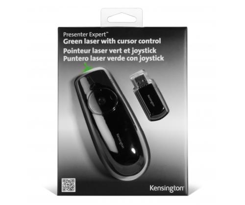 Kensington Presenter Expert K72426EU Wireless Cursor Control with Green Laser