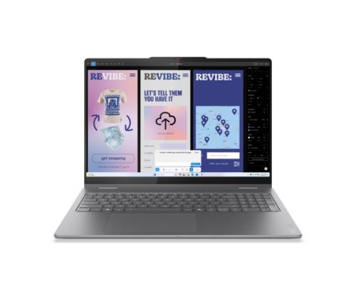 Lenovo Yoga 7i 16'' WUXGA Touch Intel Core Ultra 5 Series 2 226V 16GB 512GB SSD W11H, Luna Grey