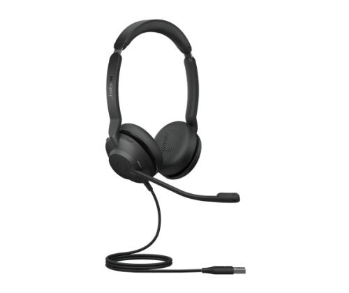 Jabra Evolve2 30 SE UC Stereo Wired Headset, USB-A, Black
