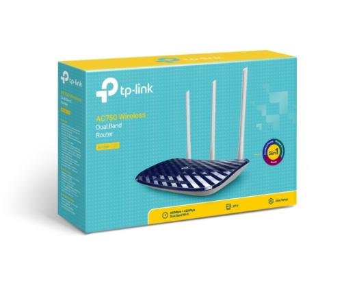 TP-Link Archer C20 AC750 Wireless Dual Band Router