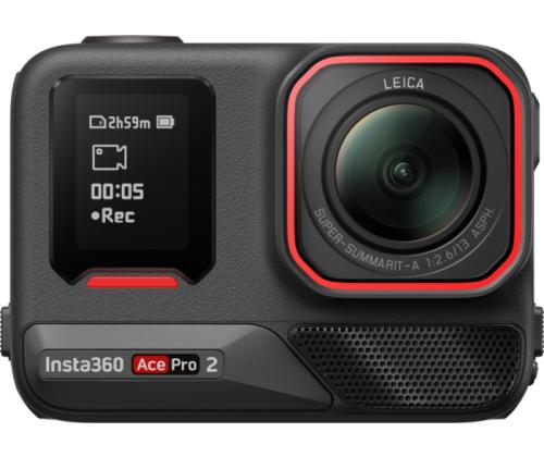 Insta360 Ace Pro 2 Dual Battery Bundle Action Camera, Black