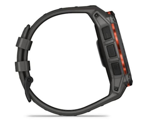 Garmin Instinct 3 Smart Watch 50 mm, Solar, Black with Charcoal Band