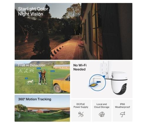 TP-Link TAPO C501GW Outdoor Pan/Tilt 4G LTE Camera