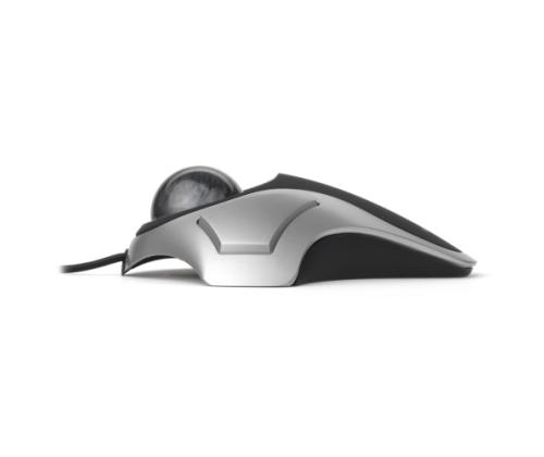 Kensington Orbit Optical Trackball Wired Mouse with trackball, Silver