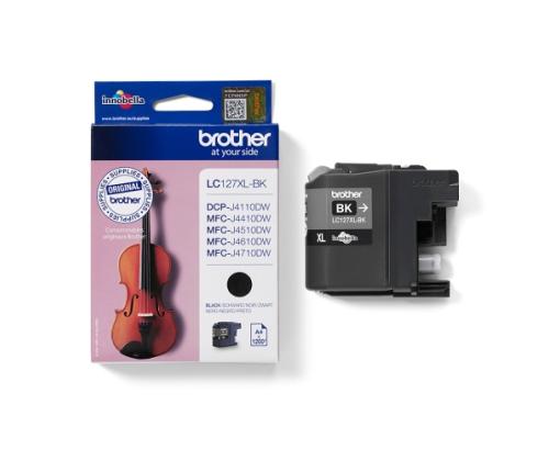 Brother LC127XL (LC127XLBK) Ink Cartridge, Black