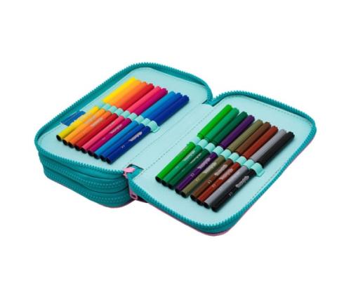 Triple decker pencil case with equipment CoolPack Jumper 3 DREAMS