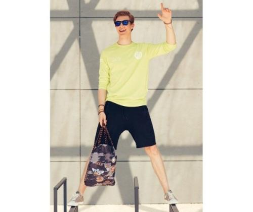 Gymsack Coolpack Sprint Sprint Badges Girls Grey