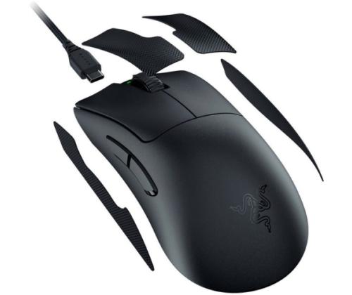 Razer DeathAdder V3 Pro Wireless Gaming Mouse, RF Wireless + USB-C, 30000 DPI, Black