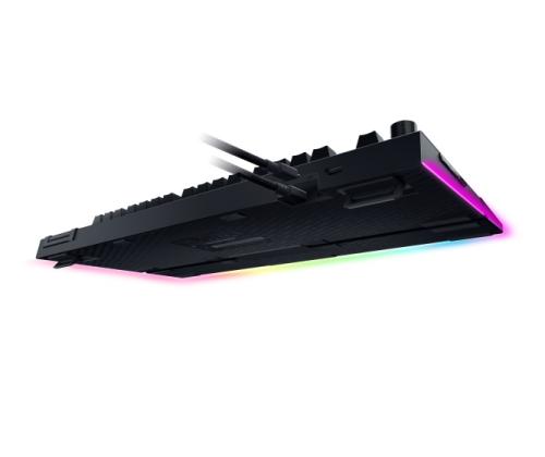 Razer BlackWidow V4 Pro Gaming keyboard Wired, USB QWERTY, US, Green Switch, Black