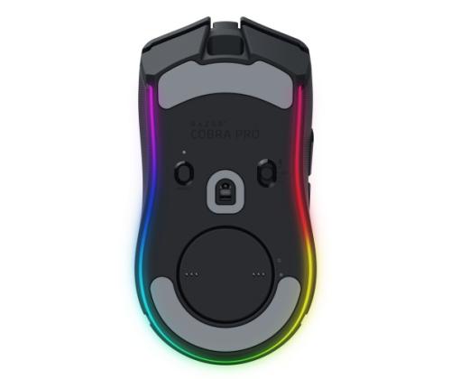 Razer Cobra Pro Gaming mouse RF Wireless + Bluetooth + USB-C Optical 30000 DPI, Black