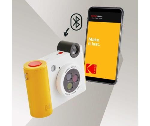 Kodak SMILE+ Instant Print Camera, 2x3'', White