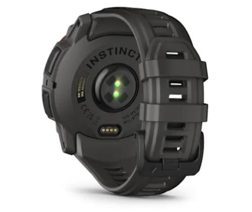 Garmin Instinct 3 Smart Watch 50 mm, Solar, Black with Charcoal Band