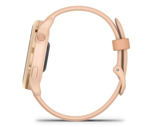 Garmin Vivoactive 6 Smart Watch 30.4 Metallic Pink Dawn with Pink Dawn Band