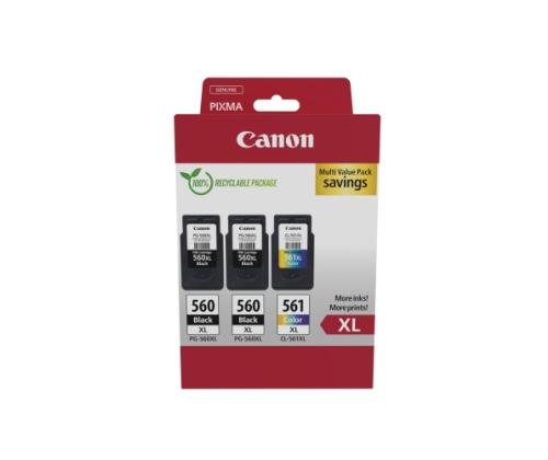 Canon PG-560XL/CL-561XL (3712C009) Ink Cartridge Multipack, BK/CMY